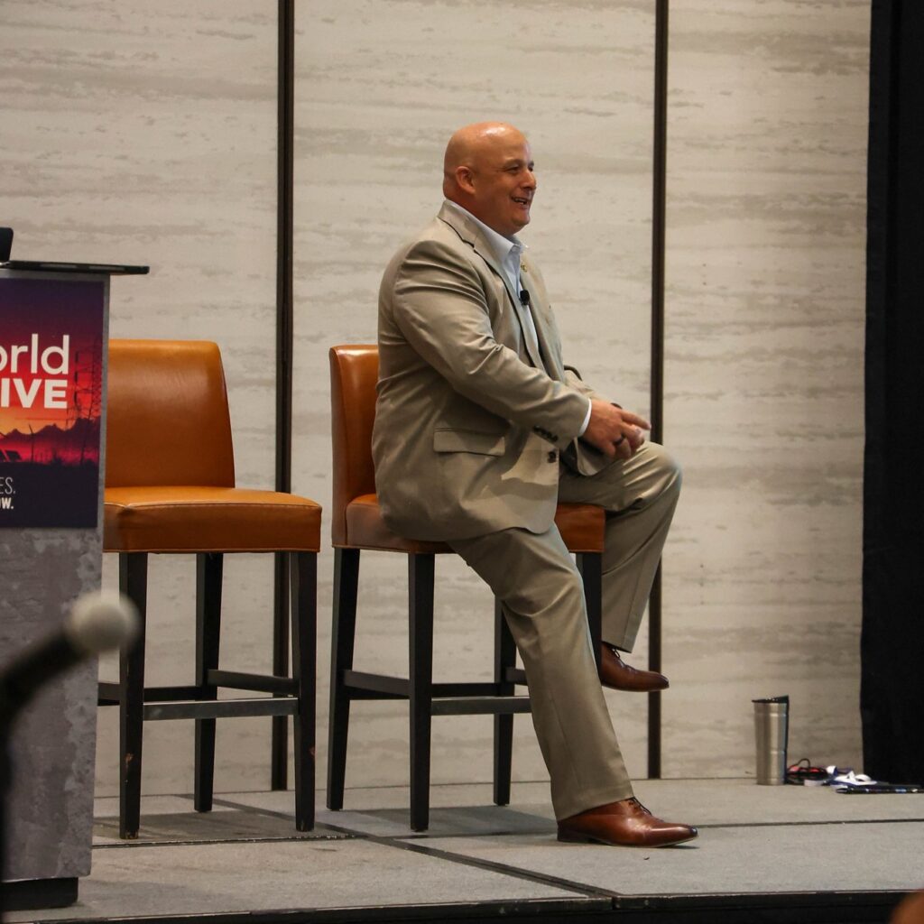 Stephen Simmons presenting at T&D World Live