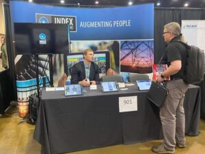 Index AR Solutions booth at eChemExpo