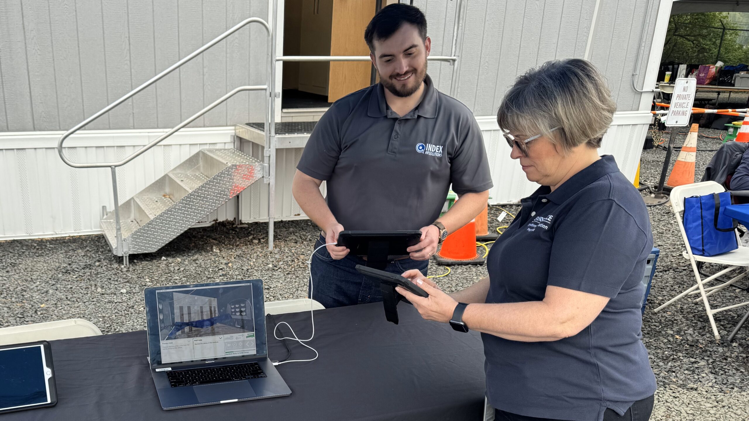 Index Demonstrating Apps at Eversource Regional Rodeo