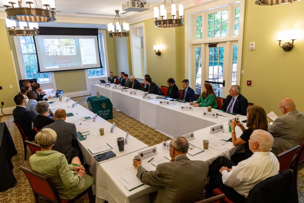 W&M VET Advisory Group Table